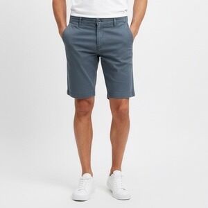 Levi's XX Chino Short Mens 32 Teal Cotton Stretch Zip Fly Slash Pockets Outdoor